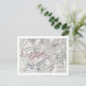 Battle of Waterloo, 1815年6月18日， Sheet 1st (eng) ポストカード (スタンド正面)