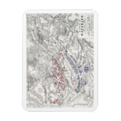 Battle of Waterloo, 1815年6月18日, Sheet 1st (eng) マグネット (縦)