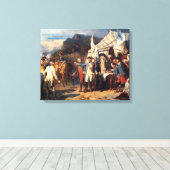 Battle of Yorktown, Canvas Print キャンバスプリント (インサイチュ (ウッドフロア))