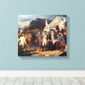 Battle of Yorktown, Canvas Print キャンバスプリント (インサイチュ (ウッドフロア))