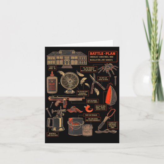 Battle Plan 90 Checklist Christmas  カード (正面)