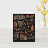 Battle Plan 90 Checklist Christmas  カード (黄色い花)