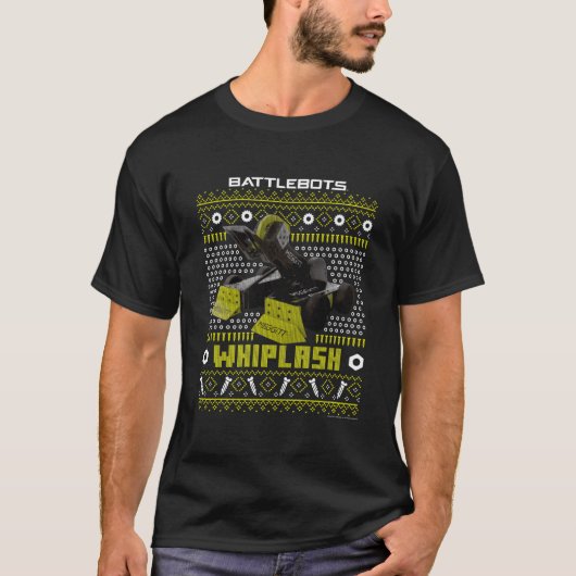 Battlebots Robot Whiplash Ugly Tシャツ (正面)