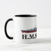 Battlecruiser Hood Mug マグカップ (左)