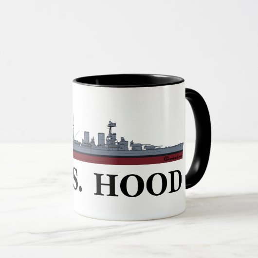 Battlecruiser Hood Mug マグカップ (正面右)