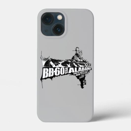 Battleship Alabama Case-Mate iPhoneケース (裏面)