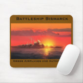 Battleship Bismarck mousepad マウスパッド (マウス)