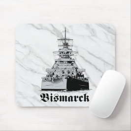 Battleship Bismarck Mousepad マウスパッド