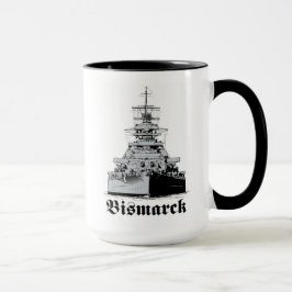 Battleship Bismarck Mug マグカップ