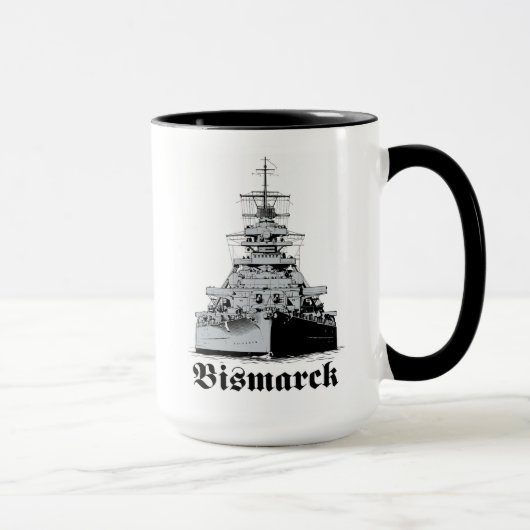 Battleship Bismarck Mug マグカップ (右)