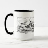 Battleship Bismarck Mug マグカップ (左)