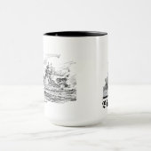 Battleship Bismarck Mug マグカップ (中央)