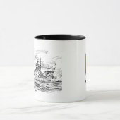 Battleship Bismarck Mug マグカップ (中央)