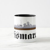 Battleship Bismarck Mug マグカップ (中央)