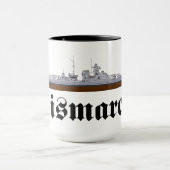 Battleship Bismarck Mug マグカップ (中央)