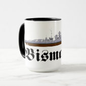 Battleship Bismarck Mug マグカップ (正面左)