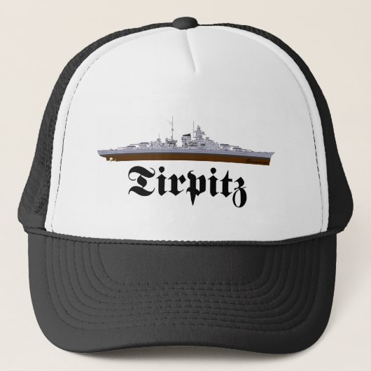 Battleship Tirpitz Cap キャップ (正面)