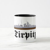 Battleship Tirpitz Mug マグカップ (中央)