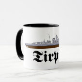 Battleship Tirpitz Mug マグカップ (正面左)
