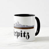 Battleship Tirpitz Mug マグカップ (正面右)
