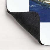 Battleship Uss New Jersey  マウスパッド (コーナー)