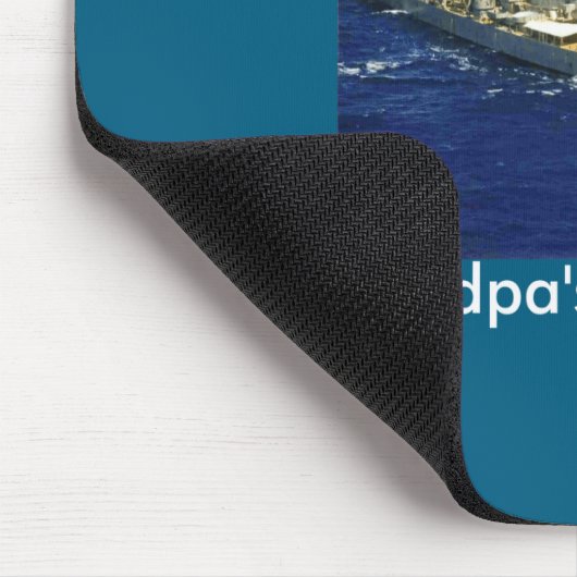 Battleship Uss New Jersey  マウスパッド (コーナー)