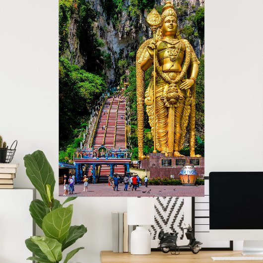 Batu Caves ポスター (ホームオフィス)