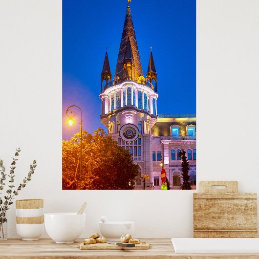 Batumi astronomic clock ポスター (キッチン)