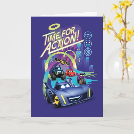 Batwheels™ – アクション時間 カード (黄色い花)