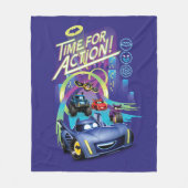 Batwheels™ – アクション時間 フリースブランケット (正面)