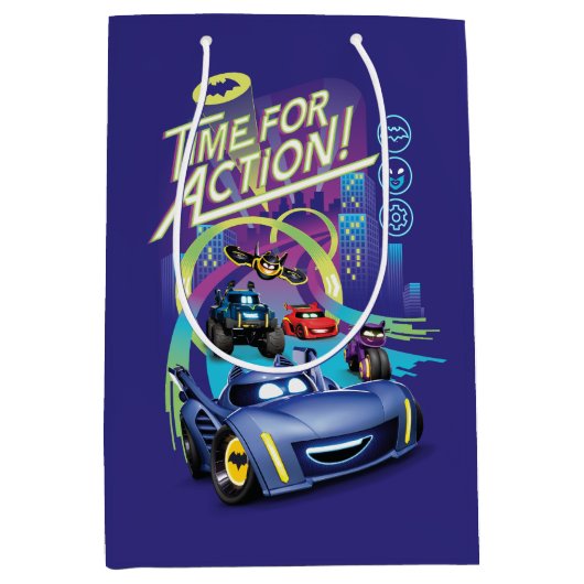 Batwheels™ – アクション時間 ミディアムペーパーバッグ (正面)