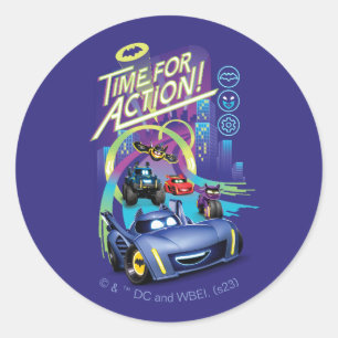 Batwheels™ – アクション時間 ラウンドシール