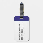 Batwheels™ – アクション時間 ラゲッジタグ (裏面縦)