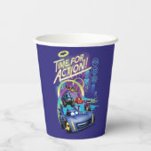 Batwheels™ – アクション時間 紙コップ (裏面)