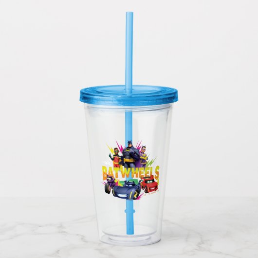 Batwheels™スーパーヒーローチーム アクリルタンブラー (正面)