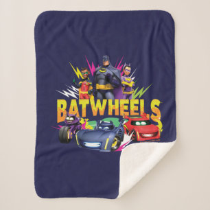 Batwheels™スーパーヒーローチーム シェルパブランケット