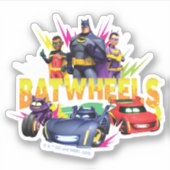 Batwheels™スーパーヒーローチーム シール (正面)