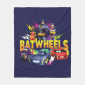 Batwheels™スーパーヒーローチーム フリースブランケット (正面)