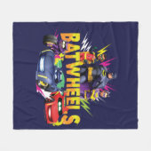Batwheels™スーパーヒーローチーム フリースブランケット (正面(横))