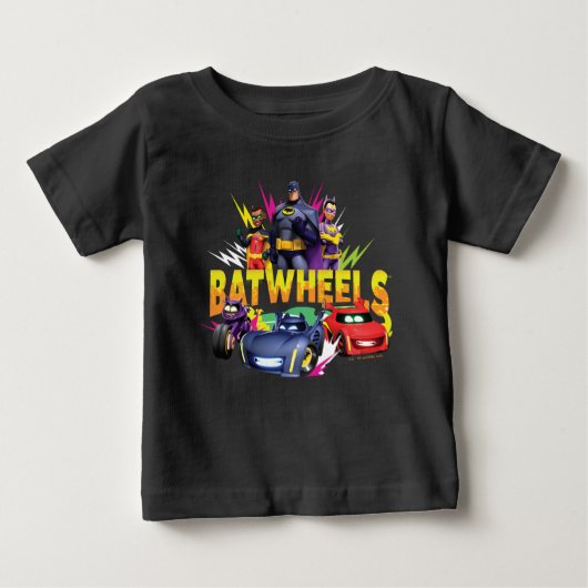 Batwheels™スーパーヒーローチーム ベビーTシャツ (正面)