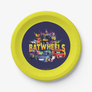 Batwheels™スーパーヒーローチーム ペーパープレート