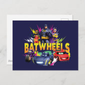 Batwheels™スーパーヒーローチーム ポストカード (正面/裏面)