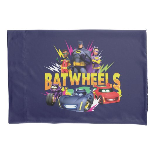 Batwheels™スーパーヒーローチーム 枕カバー (正面)