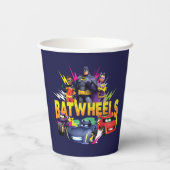 Batwheels™スーパーヒーローチーム 紙コップ (裏面)