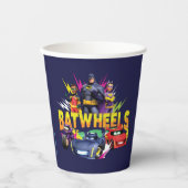 Batwheels™スーパーヒーローチーム 紙コップ (正面)