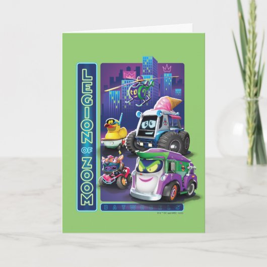 Batwheels™ – ズームのレギオン カード (正面)