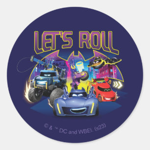 Batwheels™チーム – レッツ転がー ラウンドシール