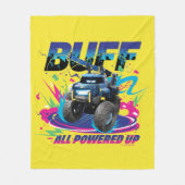 Batwheels™バフ – 全電源オン フリースブランケット (正面)