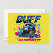 Batwheels™バフ – 全電源オン ポストカード (正面/裏面)