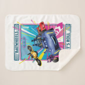 Batwheels™ – レッツ転がー シェルパブランケット (正面(横))